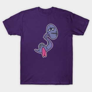 two mouths multiple eyes T-Shirt